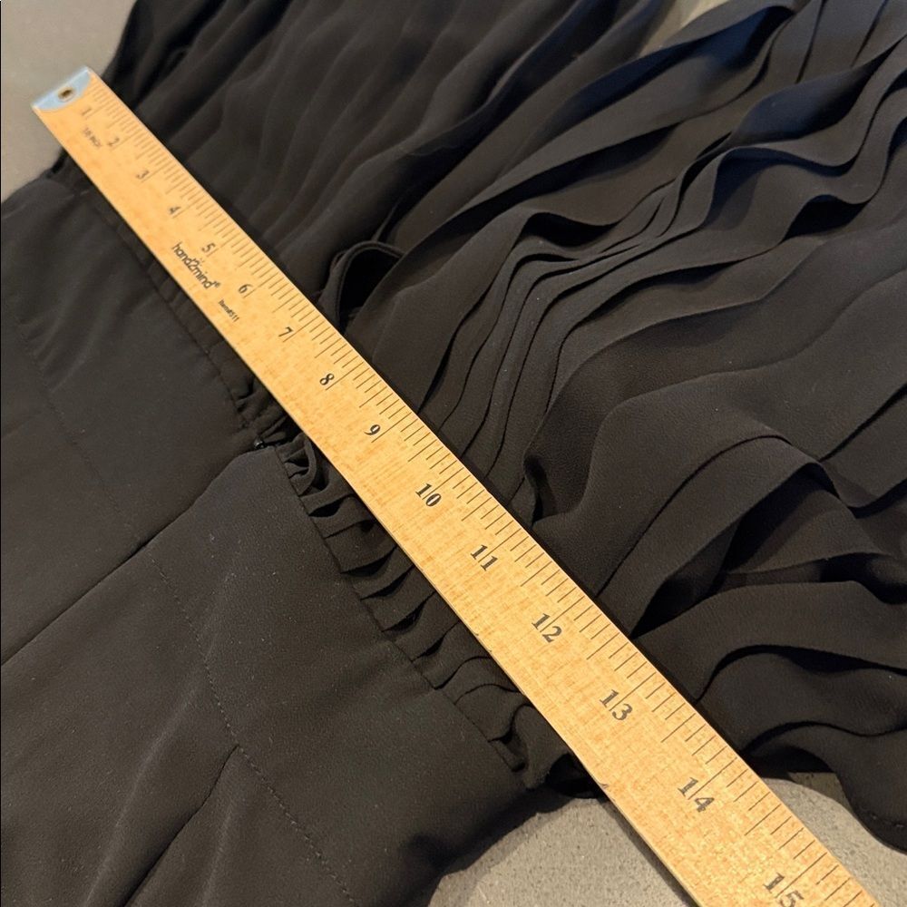 Fashion Nova Elegant Black Jumpsuit.  Open back - Picture 10 of 13